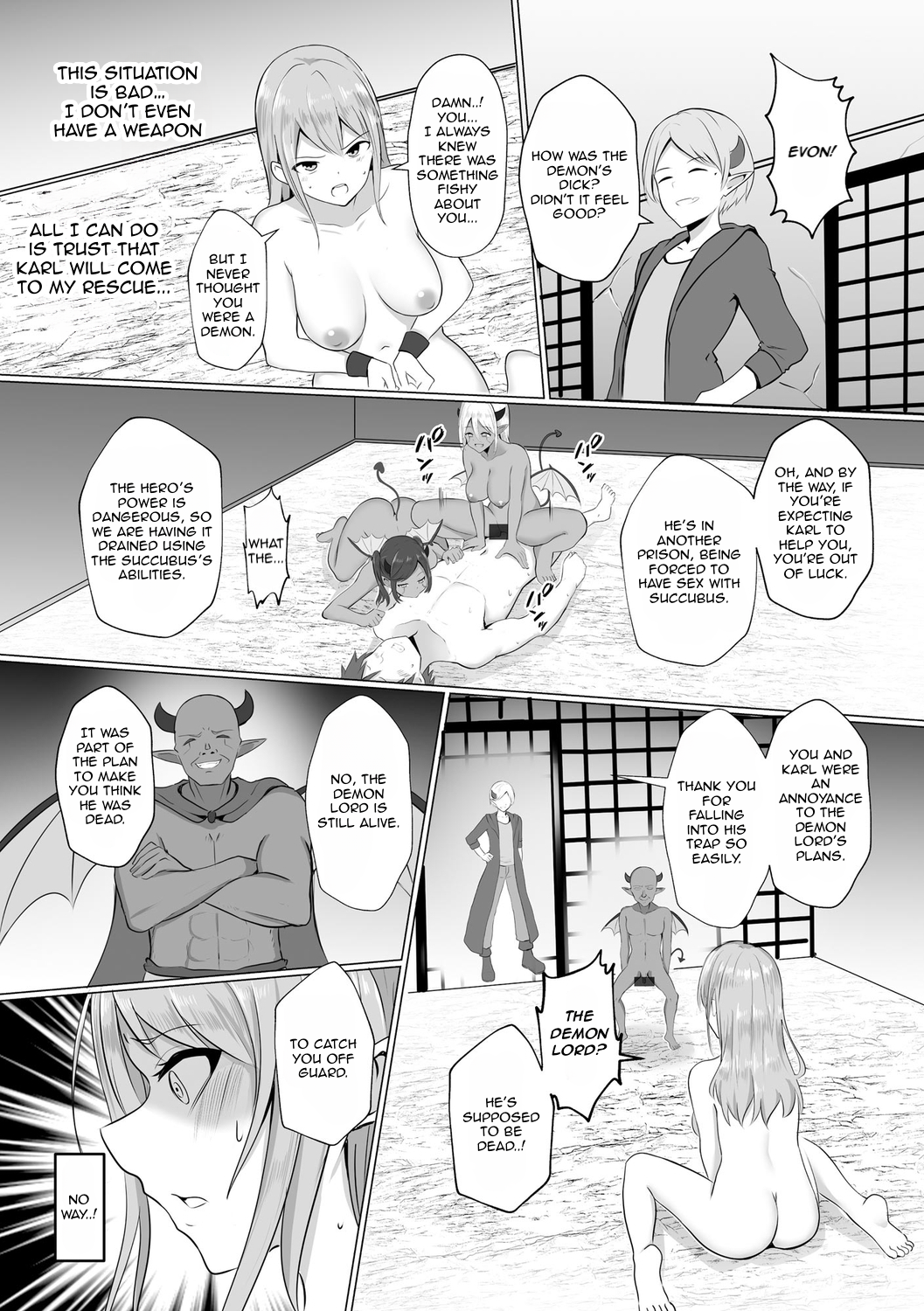 Hentai Manga Comic-Fall Into a Demon ch.2-Read-10